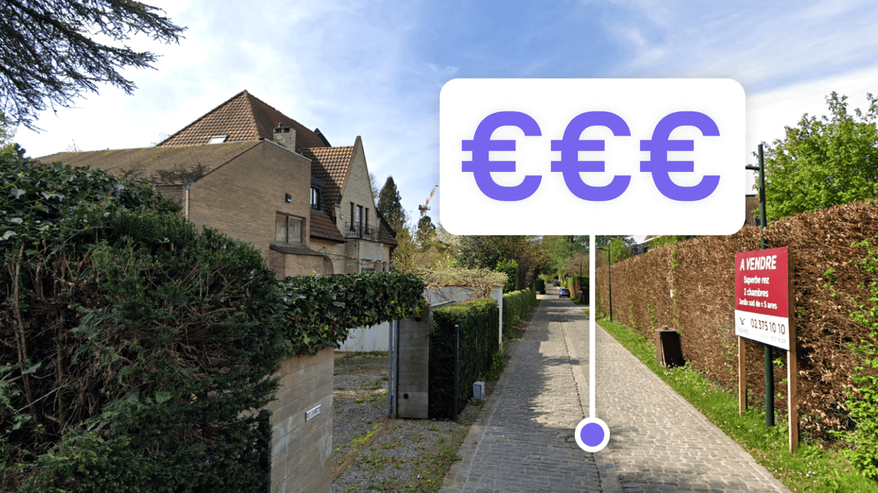 Twintig duurste straten in België liggen in Brussel, maar wat zijn de prijzigste straten in jouw provincie?