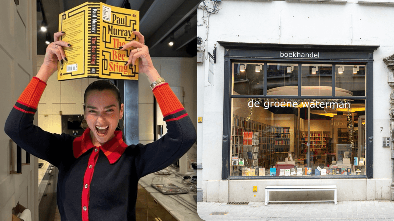 Dua Lipa roept Antwerpse winkel uit tot 'boekhandel van de maand': "Fantastisch compliment"